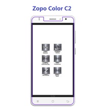 Para Zopo Color C2 de vidrio templado 9H 2.5D a prueba de arañazos protector de pantalla Premium para Zopo Color C2 teléfono móvil 2024 - compra barato