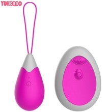 YUECHAO Remote Control Charging Shrink Vaginal Vibrator Egg Vaginal Balls Enjoy Exercise Vibrator Jump Egg Adult Sex Products 2024 - buy cheap