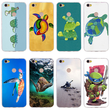 48H Sea Turtle Silicone Soft Tpu Cover phone Case for xiaomi redmi 4a 6a 4x note 5a pro mi a1 2024 - buy cheap