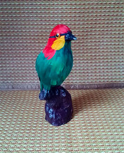 Simulation bird polyethylene&furs bird model funny gift about 18.5cmx11cmx7cm 2024 - buy cheap