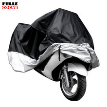 Todo o Tamanho Da Motocicleta Capa Bicicleta Chuva À Prova de Poeira À Prova D' Água Ao Ar Livre Uv Protector Motorbike Motor Scooter de M/L/XL/ XXL/3XL/4XL A2123 2024 - compre barato