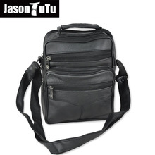 2018 Genuine Leather Messenger Bags Men Casual Business Crossbody Shoulder Bag Man Handbags Black Sacoche Homme Bolsa Masculina 2024 - buy cheap