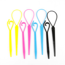 2pcs Woman Girl Magic Styling Accessories Tools Hair Styling Multi Function Hair Tools Care Pattern Plate Pull Pins 2024 - buy cheap