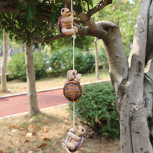 Miniaturas de resina tortuga Rana animales decoración de jardín al aire libre casa esculturas adornos 2024 - compra barato