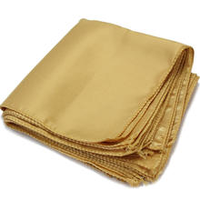 10Pcs Polyester Gold Square Cloth Napkins For Holiday Party Banquet Wedding Table Napkins Kitchen Dinner Hotels Decoration 2024 - buy cheap