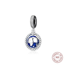 Ckk 925 berloques de pingente de globo de prata esterlina, serve para pulseiras pandora, faça você mesmo joias para mulheres 2024 - compre barato