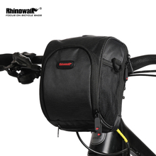 Rhinowalk 2021 Bicycle Handlebar Front Tube Basket Pannier Multi-Functional Shoulder Bag Phone Holder With Rain Cover 2024 - buy cheap