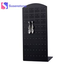 Practical L-shaped 72 Holes Showcase Rack Jewelry Display Shelf Board Pin Earrings Holder Ear Studs Display Stand Jewelry Tools 2024 - buy cheap