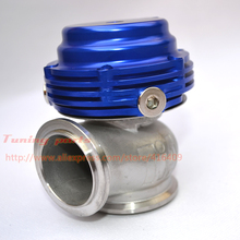 38mm External Turbocharge Turbo Wastegate BOV Red Blue Color 24PSI - 26 PSI 2024 - buy cheap