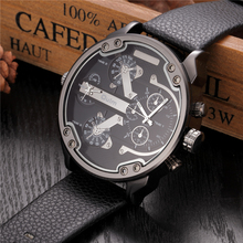 Oversized Men's Big Watch Luxury Brand Famous Unique Designer Quartz Watch Male Large Watches Men Oulm relogio masculino 2024 - buy cheap