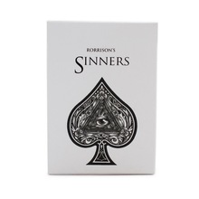 RORRISON'S Sinners Deck Playing Cards Poker Size USPCC Custom Limited Edition New Sealed Magic Props 2024 - buy cheap