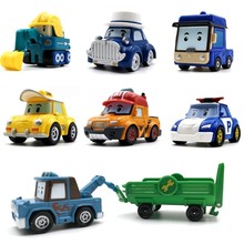 24 стиля Robocar Poli Корея детские игрушки Робот ПОЛИ РОЙ Хэйли аниме металлическая фигурка игрушки автомобиль для детей лучший подарок 2024 - купить недорого