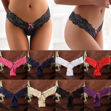 Bragas de encaje para mujer, ropa interior Sexy, tangas, bragas, culotte 2024 - compra barato