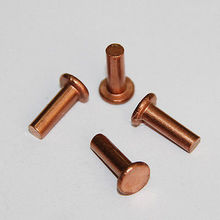 M2 x 4mm (100pcs) Flat Head Copper Rivets Solid Brass Rivet 2mm Diameter 2024 - buy cheap