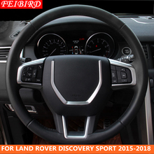 Abs volante decorativo u capa interior guarnição 1 peça para land rover discovery sport 2015 2016 2017 2018 2019 2024 - compre barato
