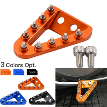 Rear Brake Pedal Step Tip Plate For KTM SX SXF EXC EXCF XCW XCFW XC XCF  For Husqvarna 125 150 250 350 450 2016-2022 2020 2024 - buy cheap