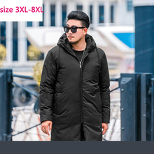 new arrival fashion high quality Winter Coat Male Padded Jacket Warm Loose Men Thick Casual Zipper plus size 3XL4XL5XL6XL7XL8XL 2024 - buy cheap