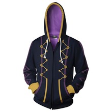 Game Fire Emblem Cosplay Robin Hoodie 3D Printing Hooded Jacket Unisex Casual Sweatshirt Zipper Up Hoodie 2024 - buy cheap