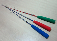 3pc 57cm Ice fishing rod With 20m Ice fishing line  Fiberglass fishing rod Mixed colors good quality 2024 - buy cheap