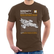 Serviço e Reparação Manual Firefly Serenity Men'S T-Shirt 2019 Moda Criativa Curto Impresso T-Shirt Dos Homens T Personalizar Tee 2024 - compre barato