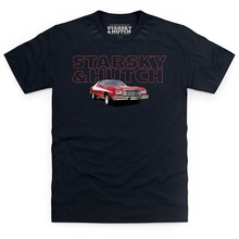 2019 Newest Fashion  Official Starsky and Hutch Torino, Male Men'S High Quality Tees 2024 - buy cheap