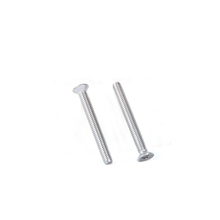 M5-tornillo avellanado de cabeza plana de acero inoxidable GB819 304, 8MM/10MM/12MM/16MM/20MM/25MM/30MM/35MM/40MM/45MM/MM 2024 - compra barato