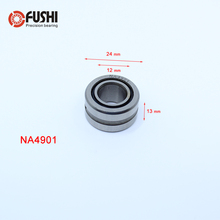 NA4901 Bearing 12*24*13 mm ( 1 PC ) Solid Collar Needle Roller Bearings With Inner Ring 4524901 4544901/A Bearing 2024 - buy cheap