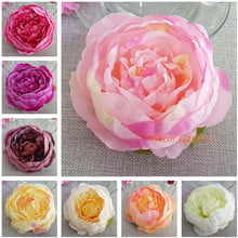 20PCS 10CM Artificial Silk Decorative Peony Flower Heads For DIY Wedding Wall Arch Home Party Decorative High Quality Flowers 2024 - buy cheap