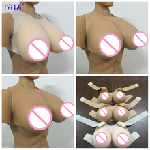 IVITA Hot Sale 6500g Realistic Silicone Breast Forms False Breast Cup L For Man Crossdresser Transgender Drag Queen Shemale Tits 2024 - buy cheap