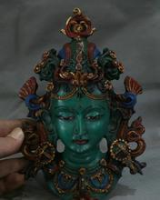 Buddhism Guan Yin Head Sculpture Statue Creative craft decorate 2024 - buy cheap