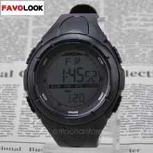 Novo Display LCD Relógio Digital de Militares Dos Homens 50 M Dive Swim Vestido Sports Relógios Moda relógios de Pulso de Borracha Ao Ar Livre 2024 - compre barato