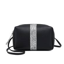 Lady Pillow Shaped Color Matching Sequin Shoulder Bags Mobile Phone Female Bag Casual Sling Handbag crossbody bags for women 2024 - buy cheap