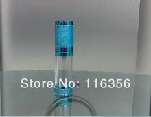 30ml light blue airless plastic lotion bottle with airless pump used for Cosmetic Packaging 2024 - buy cheap