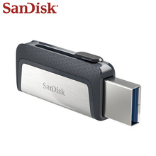 SanDisk USB 3.1 Flash Drive 128GB Memory Stick 64GB Pen Drive DUAL DRIVE OTG Type-C Memory Stick U Disk Mini USB 32GB 2024 - buy cheap