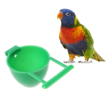 Птица кормушка для попугаев фрукты яйцо контейнер держатель клетка висит Pet Товары для птиц 2022 - купить недорого
