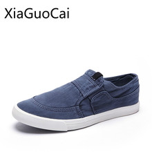 High Quality Cowboy Brand Men Canvas Shoes Low Top Round Toe Loafers Male Casual Flat Shoes Spring and Autumn Solid Shoes X2 35 2024 - buy cheap