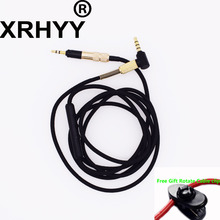 XRHYY Inline Mic Remote Upgrade Cable Audio Cord for Sennheiser HD598 HD558 HD518 Momentum Momentum 2.0 Headphones 2024 - buy cheap