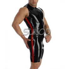 best sell latex zentai for man rubber sports suit 2024 - buy cheap