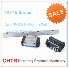 CHTR linear guideways for sewing machine (1pc TRH15 L500mm Linear Rail+2pcs TRH15A Flange Blocks) 2024 - buy cheap