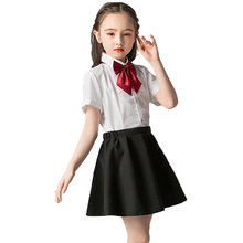 Japanes Student Girls Boys School Uniforms Set Kindergarten Chorus Performance Clothes Children's Day Costumes Free Socks Bowtie 2024 - buy cheap