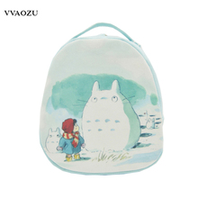 High Quality Anime My Neighbor Totoro Print Cosplay Fashion Lolita Canvas Shoulder Bags Schoolbag Mini Backpack 2024 - buy cheap