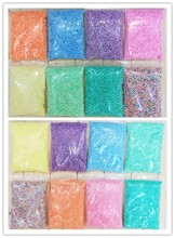 9g/bag 13g 32bags Macarons Light Colours Pastel Foam Beads Polystyrene Foam Balls Styrofoam Filler Foam Mini Beads Balls Crafts 2024 - buy cheap