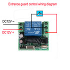 Sistema de controle remoto sem fio 1ch 12v, transmissor e receptor mini tamanho 315 433mhz sistema de controle de porta acesso 10 tamanhos - foto 2026 Sistema de controle remoto sem fio 1ch 12v, transmissor e receptor mini tamanho 315 433mhz sistema de controle de porta acesso 10 tamanhos - foto 2026