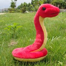 Brinquedo de pelúcia pequena, brinquedo fofo de cobra criativa, presente de brinquedo, cerca de 17cm 2024 - compre barato
