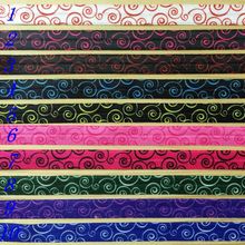 5/8'' Free shipping Fold Elastic FOE swirl printed headband headwear hairband diy decoration wholesale OEM P5529 2024 - buy cheap