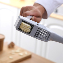 Newly-cortador de alho prensa para corte de alho, fatiador de alumínio de alho, gengibre, com moagem, ferramenta de cozinha, 2018 2024 - compre barato