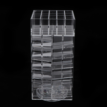 Beauty Acrylic Rotating Lipstick Organizer Holder Spinning Lip Gloss Tower Stand Clear 2024 - buy cheap