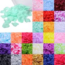 100pcs Silk Rose Petals Table Confetti Artificial Flower Baby Shower Crafts Wedding Party Events Decoration Supplies Marriage 2024 - buy cheap