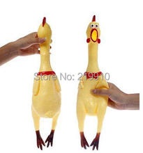 Free shipping Rubber Shrilling Chicken 16.5 CM - Close Up Magic/Magic Trick 2024 - buy cheap