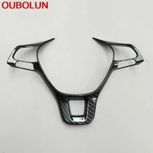 OUBOLUN For Volkswagen Passat B8 2016 2017 2018 Steering Wheel Frame Moulding Cover Trim Styling Interior Accessories ABS 2024 - buy cheap